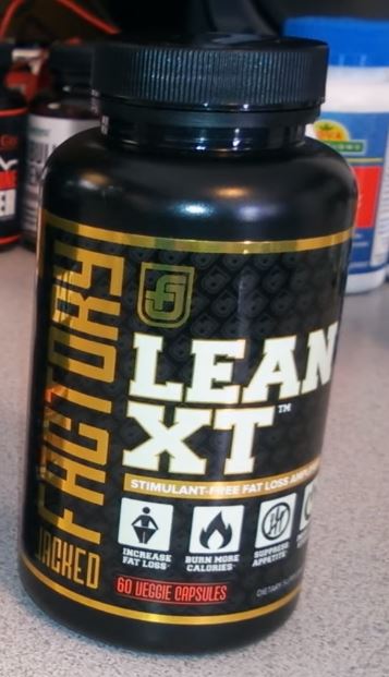 Image of a bottle of LEAN-XT Non-Stimulant Fat Burner