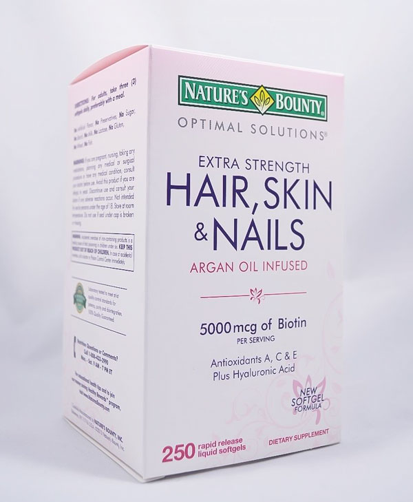 Image of a box of Nature's Bounty Hair, Skin & Nails