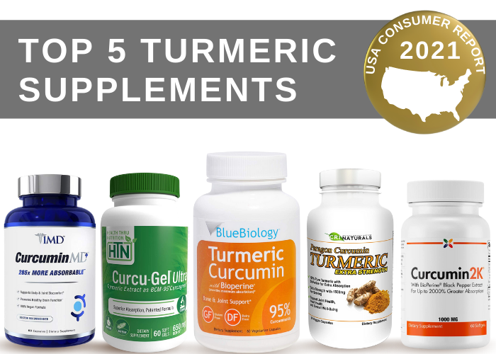 Top 5 Turmeric Supplements BlueBiology